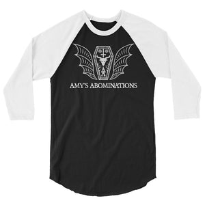 Amy's Abomination 3/4 sleeve raglan shirt