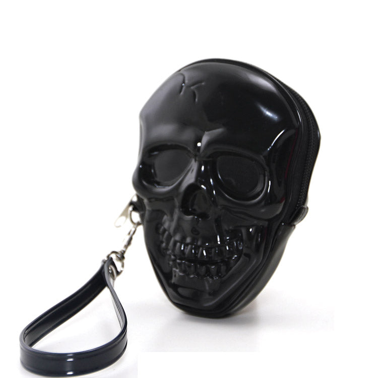 Embossed Skull Coffin Hip Bag – Black Martin