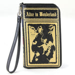 Alice in Wonderland Vintage Book Wallet