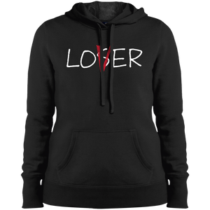 Loser/Lover Ladies' Pullover Hooded Sweatshirt