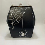 Banned Apparel Spider Web Kisslock Bag