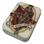 Vintage Styled Tattoos Lighter with Collectable Tin
