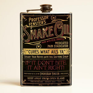 Theatre Bizarre Snake Oil Flask