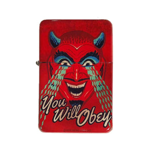 You Will Obey Devil Lighter with Collectable Tin