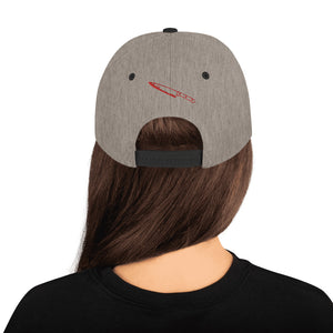 Murder Shows and Chill Snapback Hat (with knife)