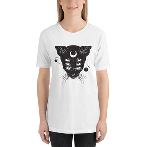 Mystic Cat Short-Sleeve Unisex T-Shirt